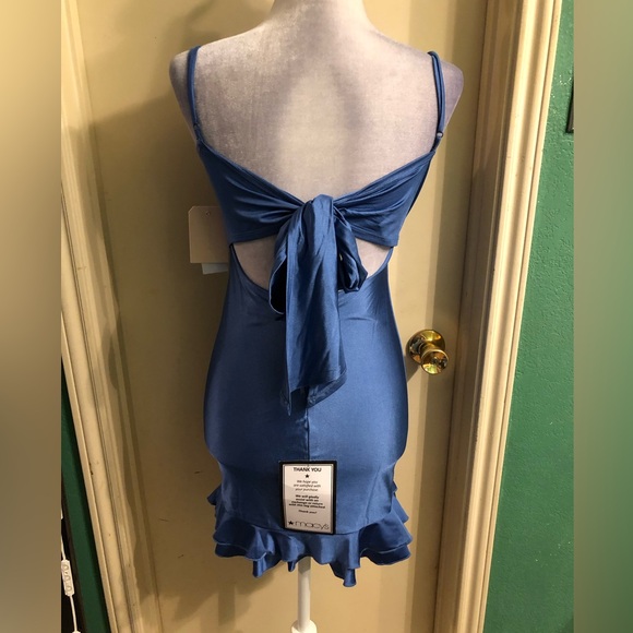 City Studio Ruched Ruffled Bodycon Dress - Picture 6 of 16